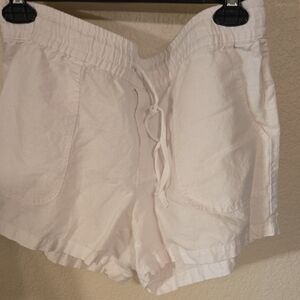 New York & Company Light Pink Athletic Shorts